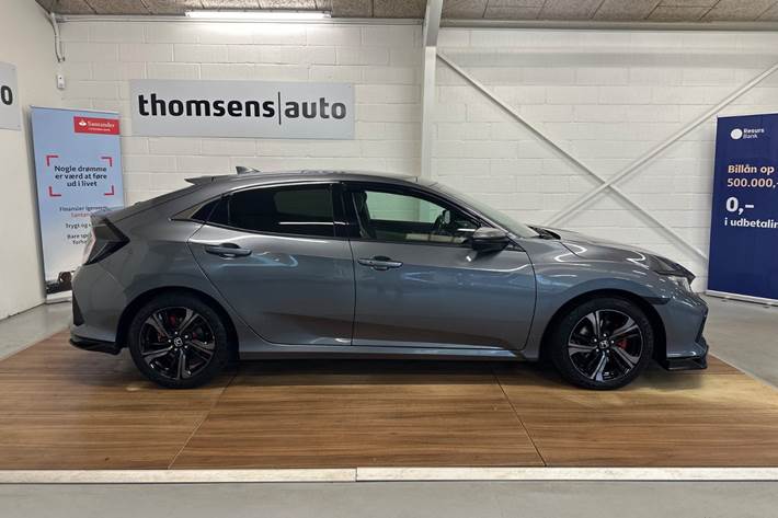 Grå Honda Civic fra 2019