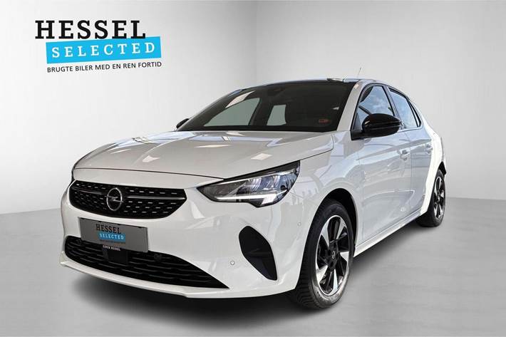 Hvid Opel Corsa-e fra 2023