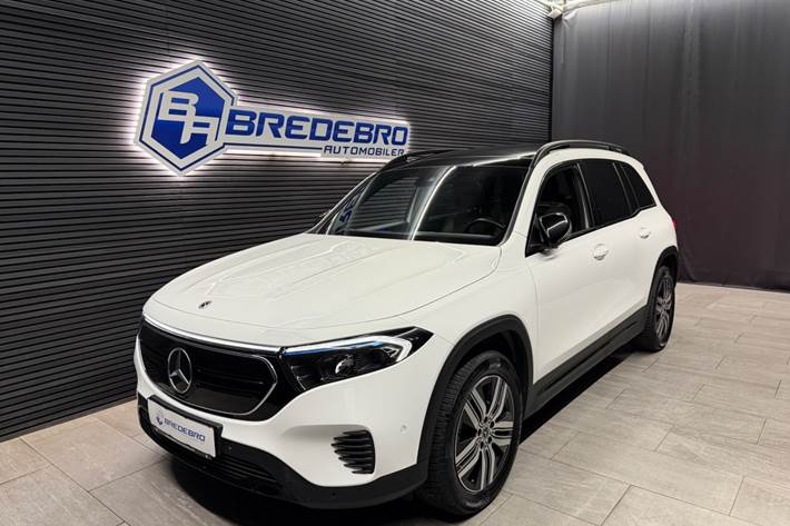 Hvid Mercedes EQB250 fra 2023