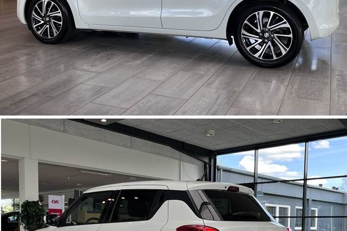 Hvid Suzuki Swift fra 2020