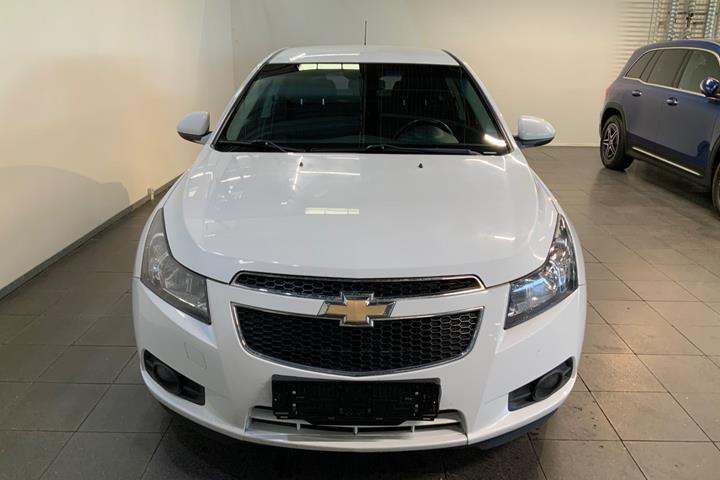 Hvid Chevrolet Cruze fra 2012