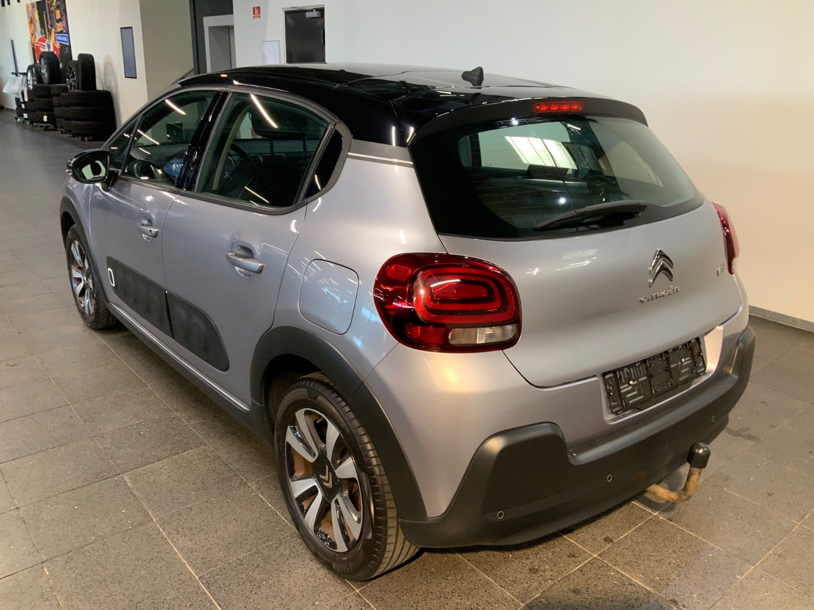 Sølv Citroën C3 fra 2018