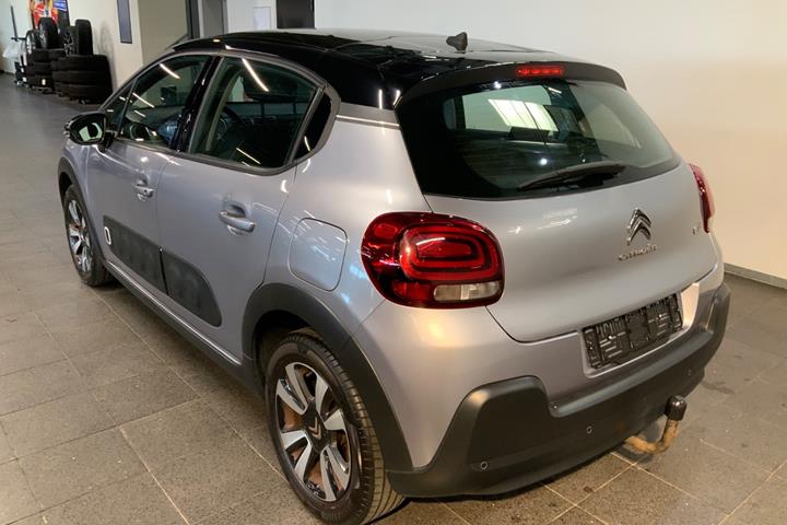 Sølv Citroën C3 fra 2018
