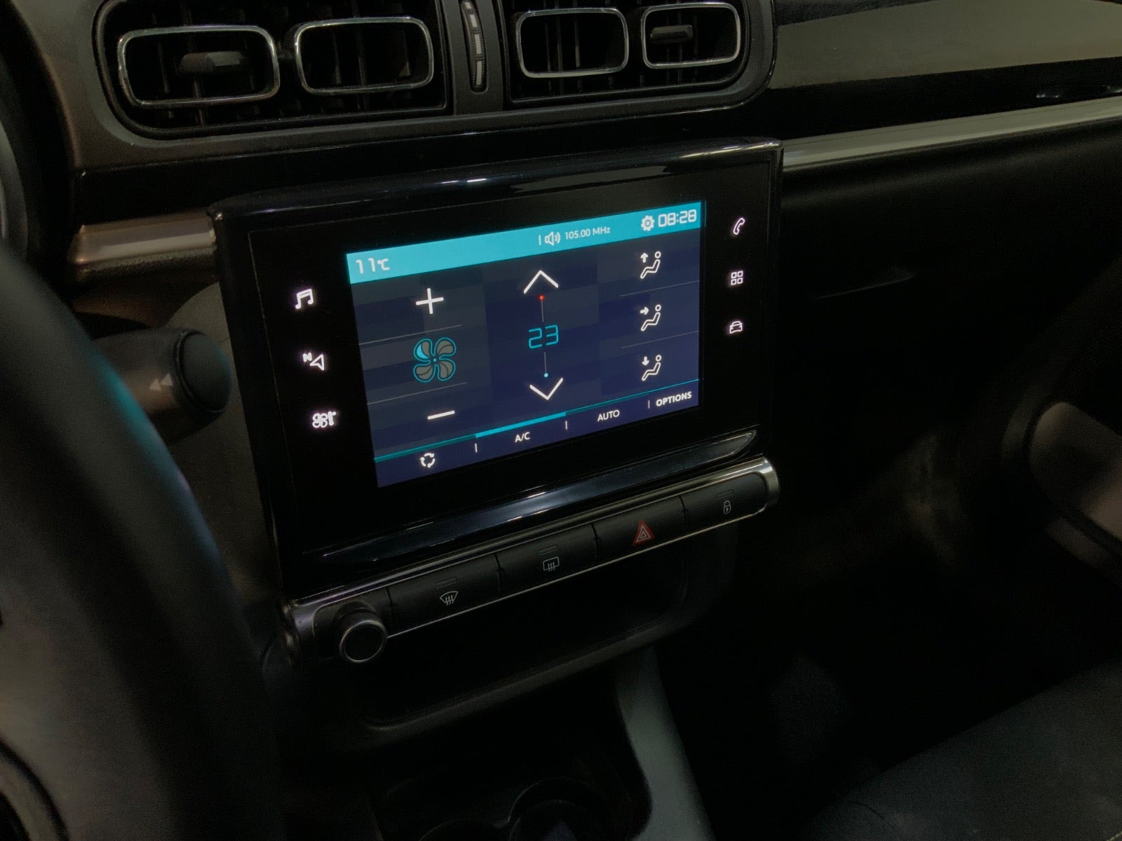Sølv Citroën C3 fra 2018