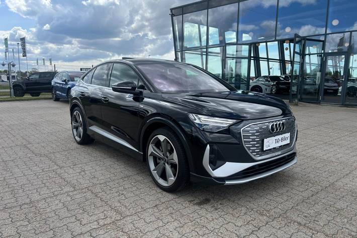 Sort Audi Q4 e-tron fra 2022