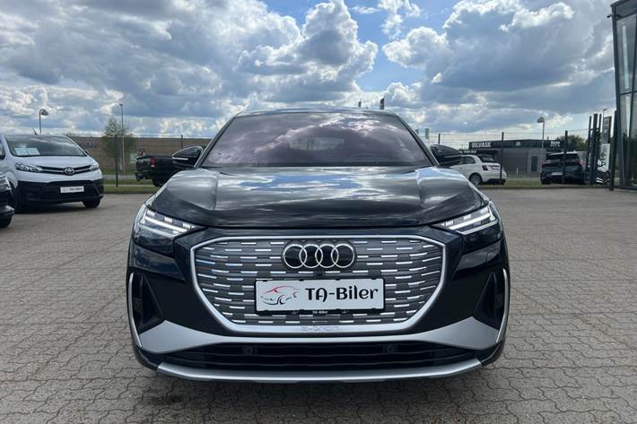 Sort Audi Q4 e-tron fra 2022