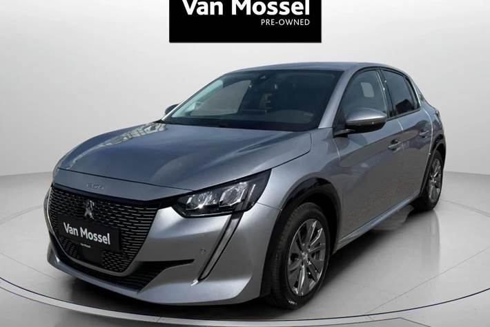 Sølv Peugeot e-208 fra 2020
