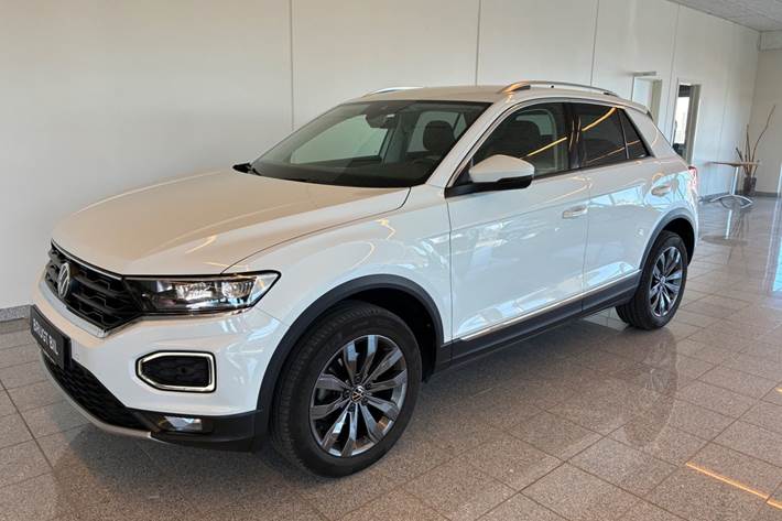 Hvid VW T-Roc fra 2021