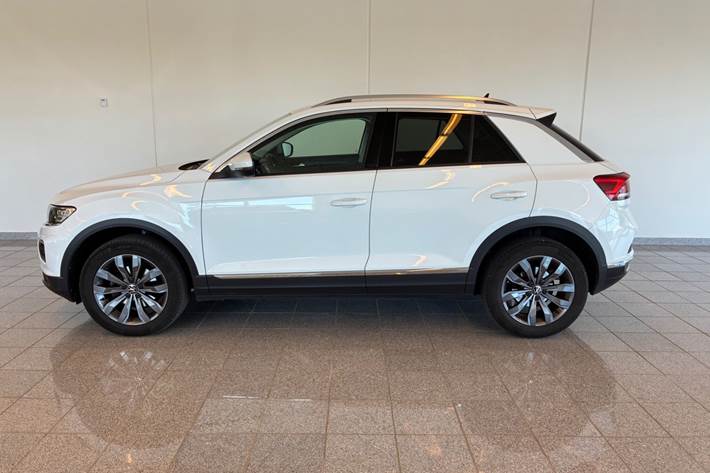 Hvid VW T-Roc fra 2021