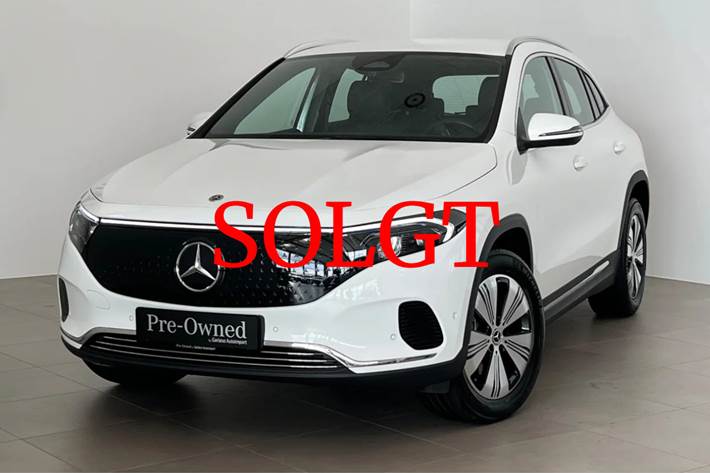Hvid Mercedes EQA300 fra 2025