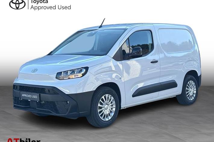 Hvid Toyota Proace City Electric fra 2025