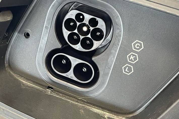 Blå Volvo EX30 fra 2025