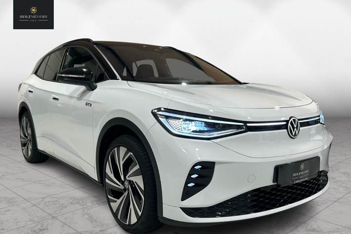 Hvid VW ID.4 fra 2023 set udefra