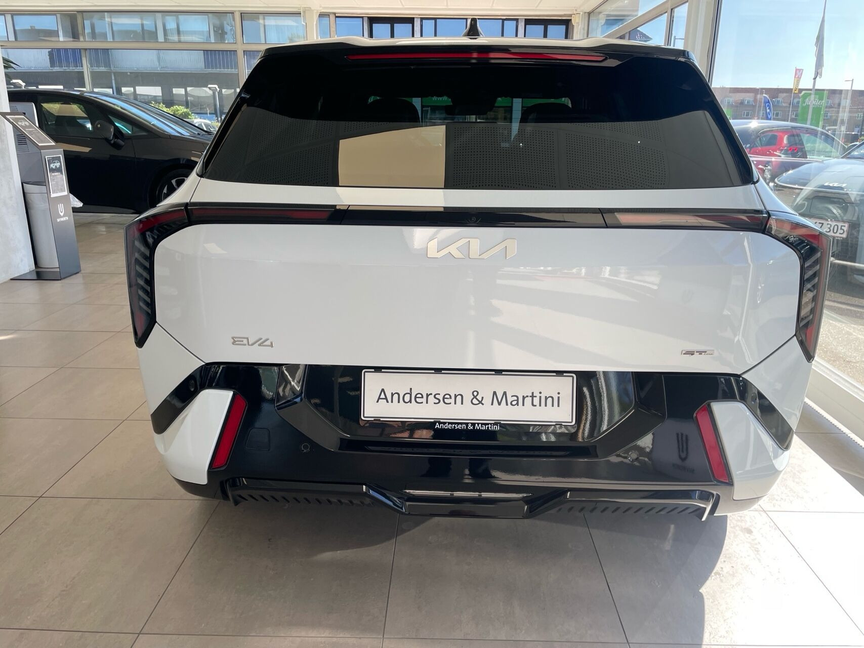 Hvid Kia EV4 fra 2026