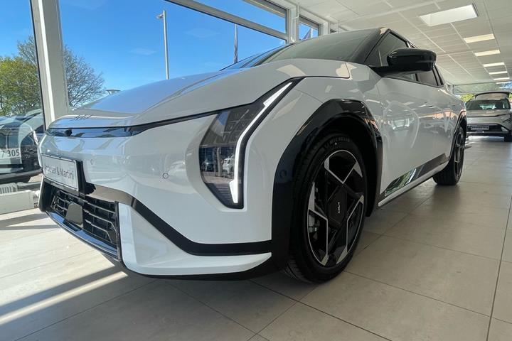 Hvid Kia EV4 fra 2026