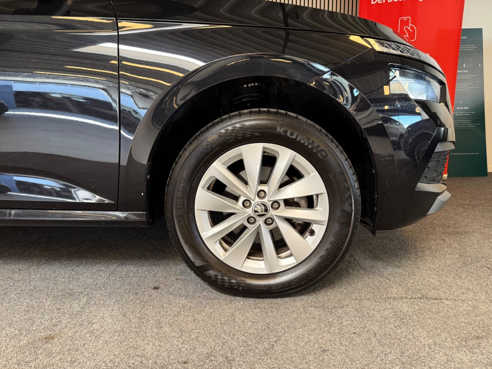 Sort Skoda Kamiq fra 2023