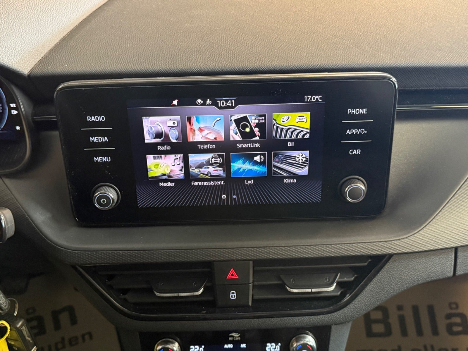 Sort Skoda Kamiq fra 2023