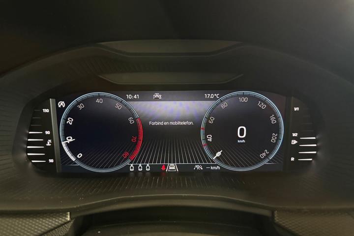 Sort Skoda Kamiq fra 2023