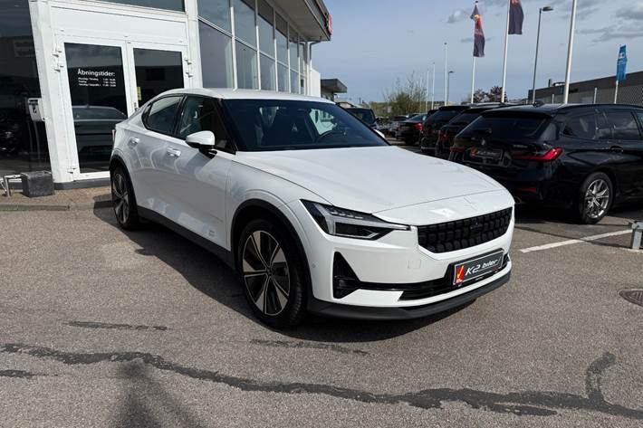 Hvid Polestar 2 fra 2023