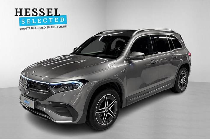 Grå Mercedes EQB300 fra 2023