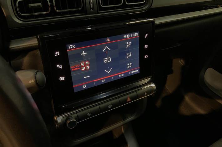 Blå Citroën C3 fra 2019