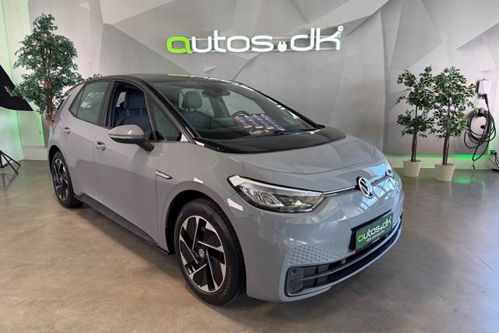 Grå VW ID.3 fra 2021