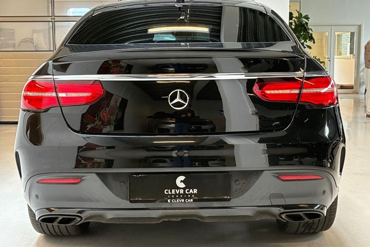 Sort Mercedes GLE43 fra 2017