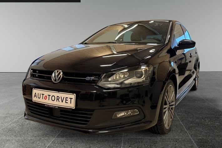 Sort VW Polo fra 2016
