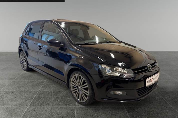 Sort VW Polo fra 2016