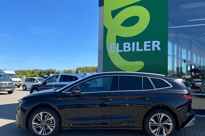 Sort Skoda Enyaq fra 2026