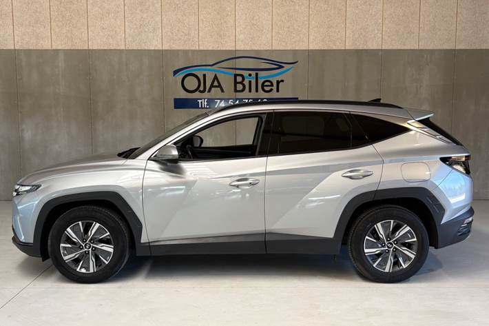 Sølv Hyundai Tucson fra 2021
