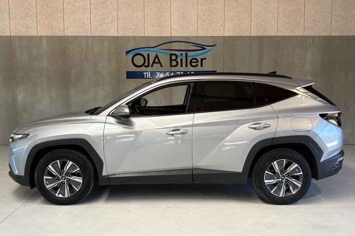 Sølv Hyundai Tucson fra 2021