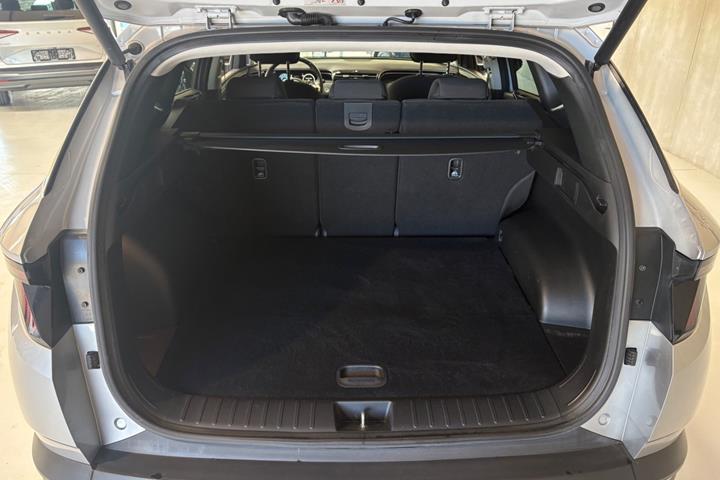 Sølv Hyundai Tucson fra 2021