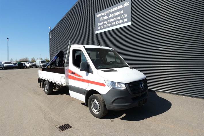 Hvid Mercedes Sprinter 316 fra 2020