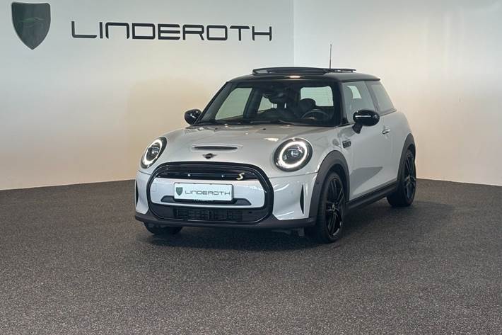 Sølv Mini Cooper SE fra 2022