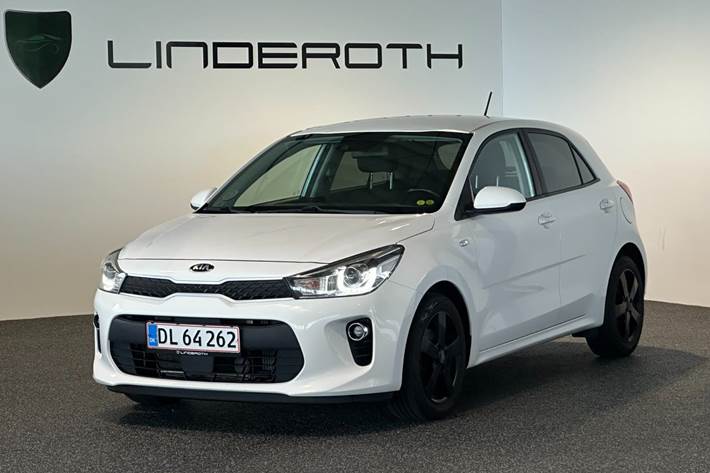Hvid Kia Rio fra 2019