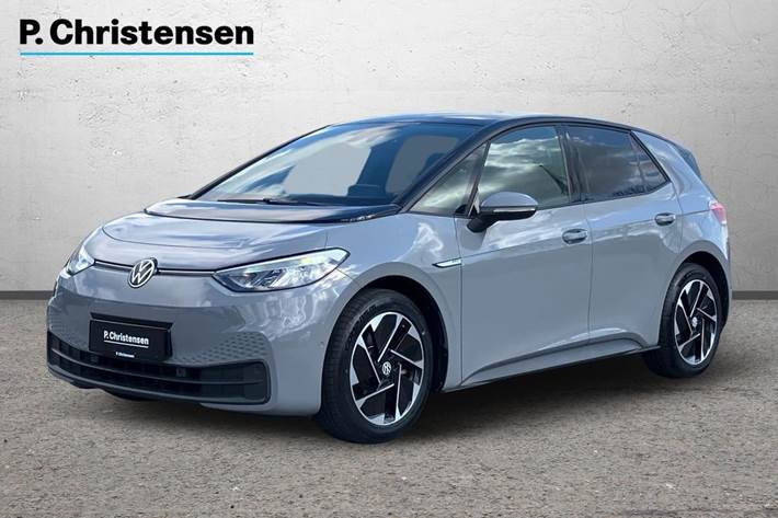 Grå VW ID.3 fra 2022