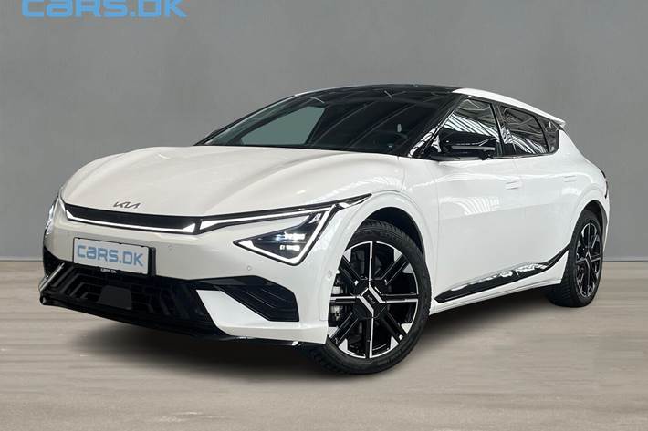 Hvid Kia EV6 fra 2025