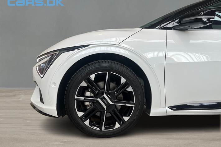 Hvid Kia EV6 fra 2025
