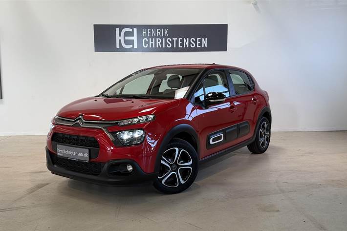 Rød Citroën C3 fra 2024