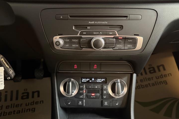 Sort Audi Q3 fra 2014