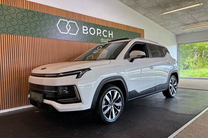 Hvid JAC e-JS4 fra 2023 set udefra