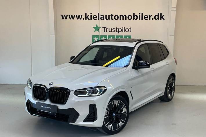 Hvid BMW iX3 fra 2023