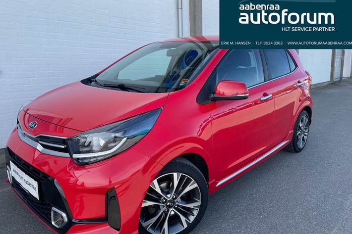 Rød Kia Picanto fra 2021