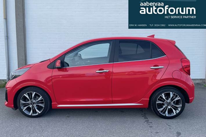 Rød Kia Picanto fra 2021