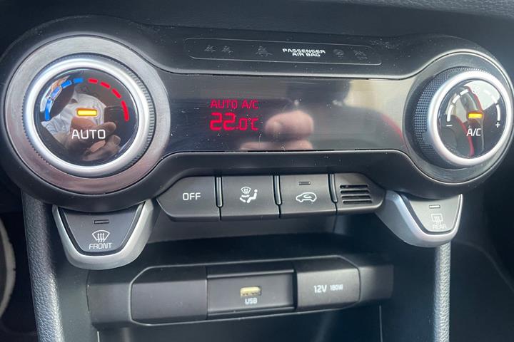 Rød Kia Picanto fra 2021