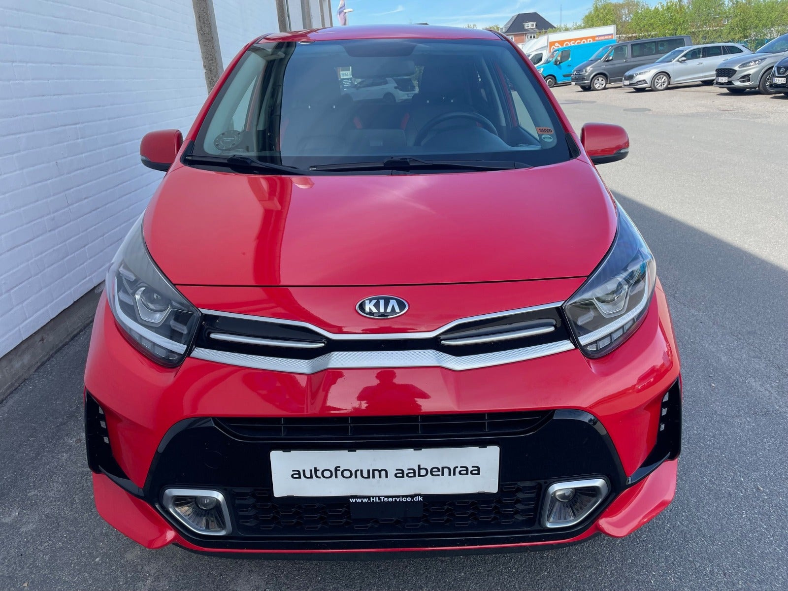 Rød Kia Picanto fra 2021