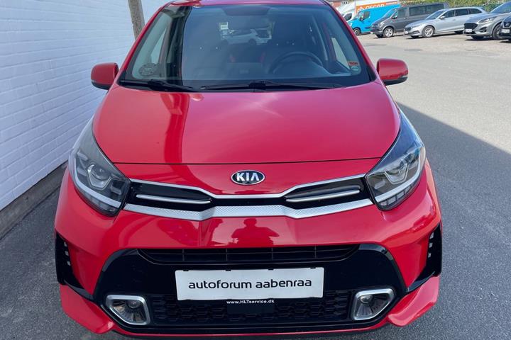 Rød Kia Picanto fra 2021