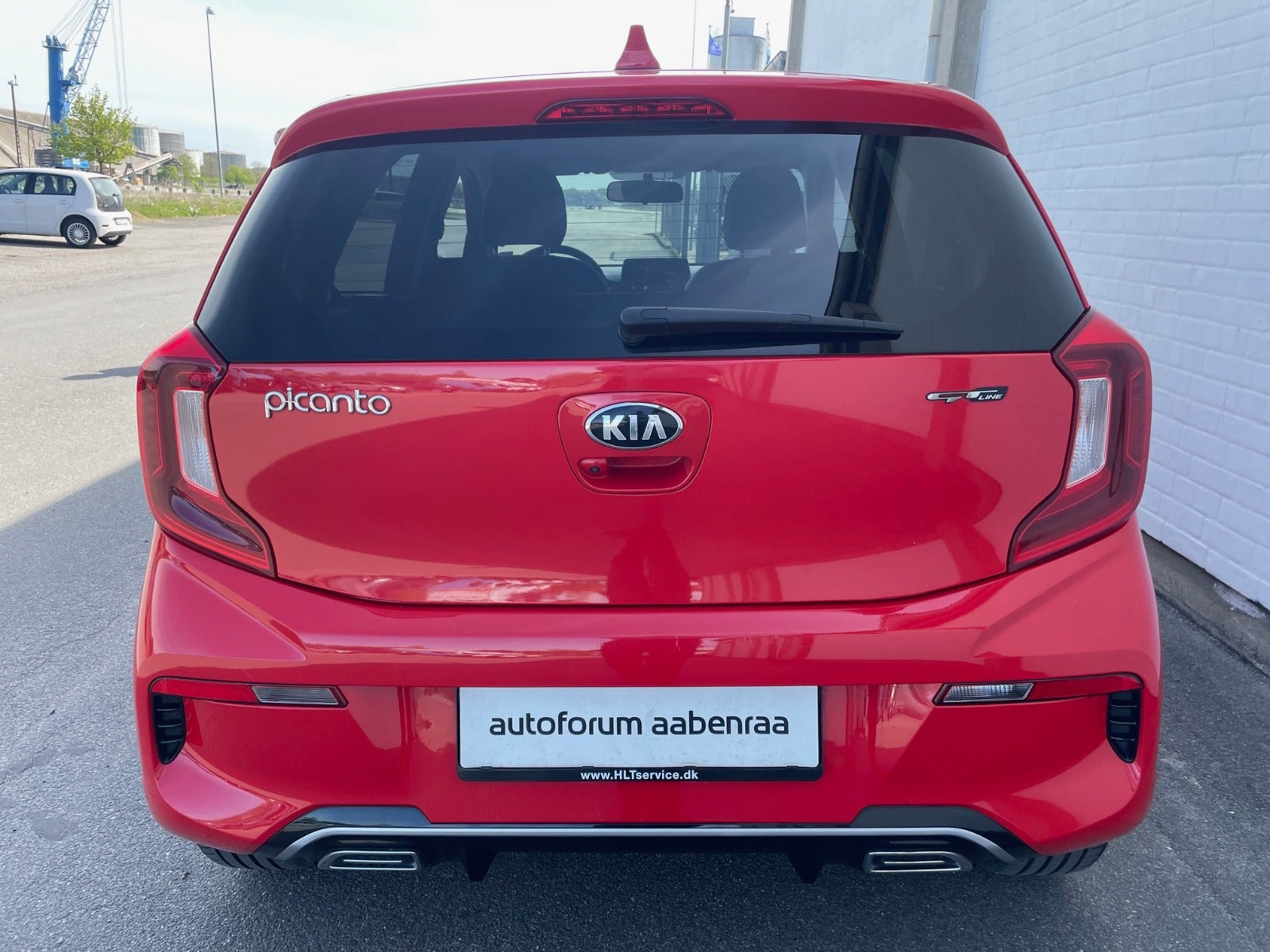 Rød Kia Picanto fra 2021
