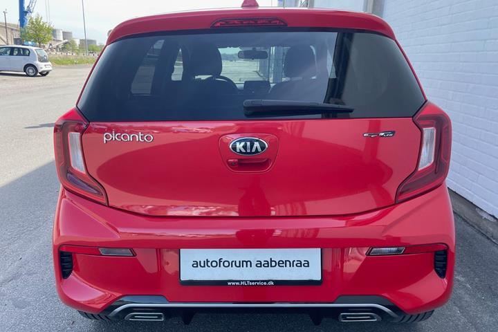 Rød Kia Picanto fra 2021